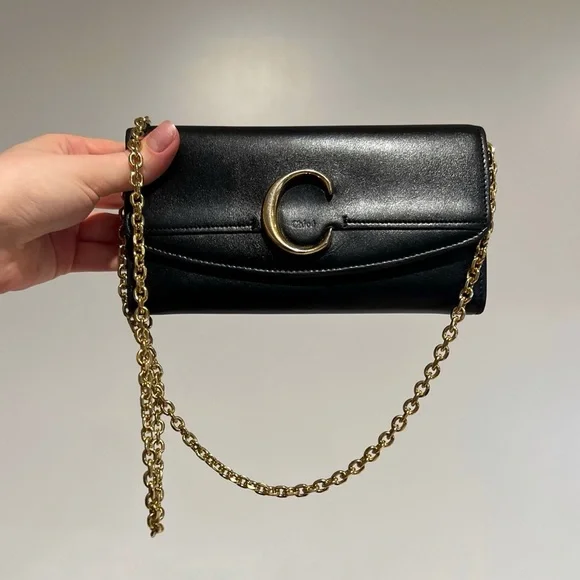 Authentic Chloe C wallet purse bag handbag Chloé chloè - Picture 5 of 12